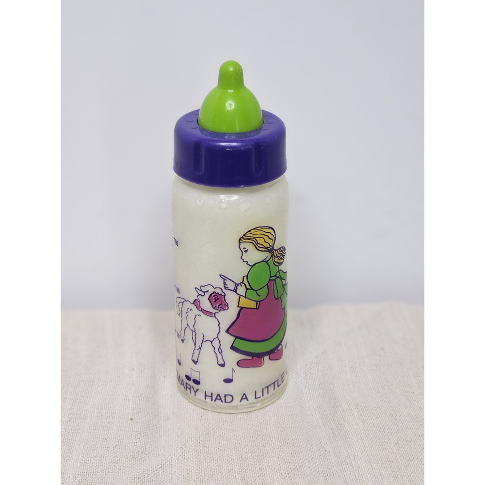 Vintage Baby Doll Bottle "Mary Had a Little Lamb" Noise
